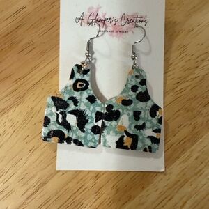 Leopard Print Earrings